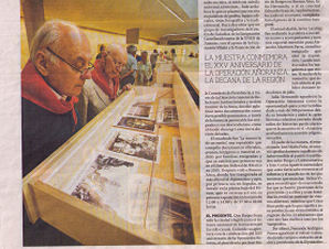 Inauguración Exposición "Memoria de un Sueño" en Burgos