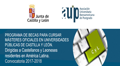 Becas para Másteres Universitarios 2017-2018