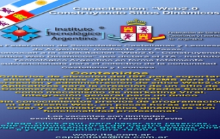 Capacitacion WEB 2.0 - Construyendo Sitios Dinamicos