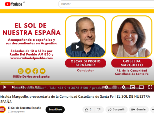 Programa «El Sol de Nuestra España» (12/08): Entrevista a Griselda Marguello