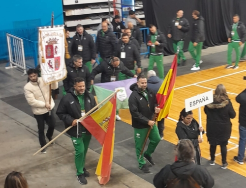 Participación en la inauguración de los juegos de campeonato mundial Basquet