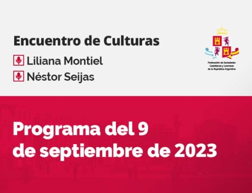 Encuentro de Culturas – Programa del 09-09-2023