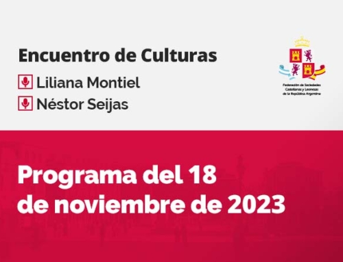 Encuentro de Culturas – Programa del 18-11-23