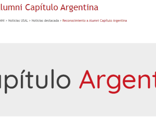 Reconocimiento a Alumni Capítulo Argentina