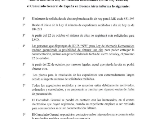 Consulado General de España en Buenos Aires