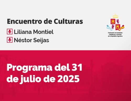 Encuentro de Culturas – Programa del 31-07-25