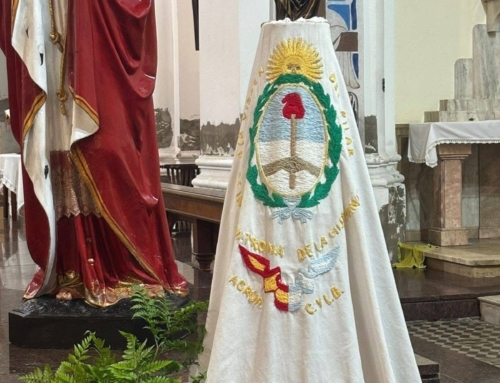 Misa en honor a la Vírgen del Pilar