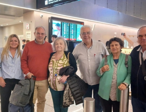 Visita Confederación> Despedida