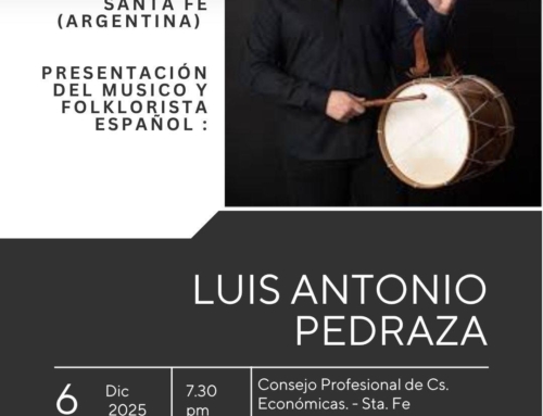 Presentación de Luis Antonio Pedraza. Comunidad Cast de Santa Fe