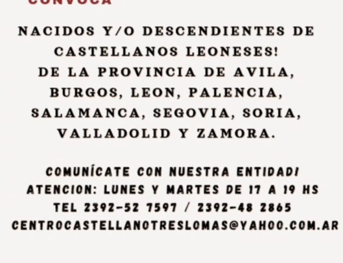 Convoca a Descendientes Castellanos Leoneses!
