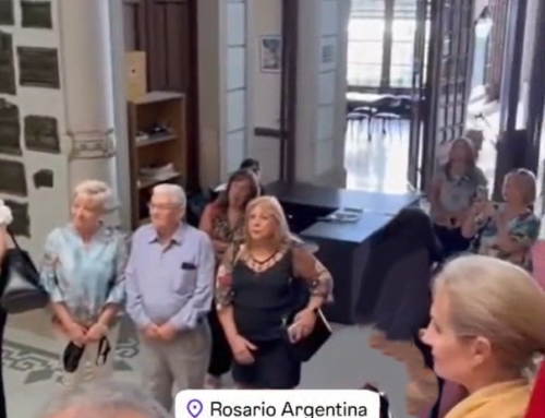 Firma Convenio. Club Español de Rosario