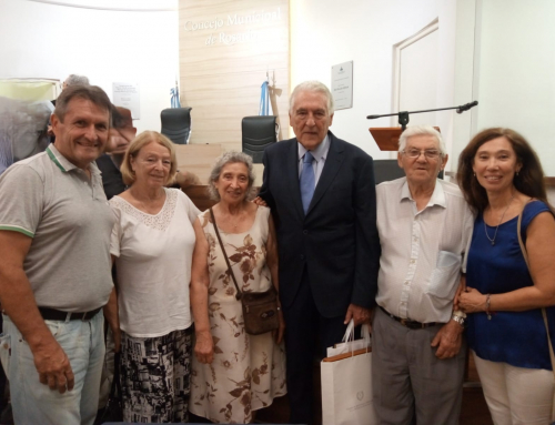 Don Gerardo Hernandez Illanes> Reconocimiento en el Consejo Municipal de Rosario