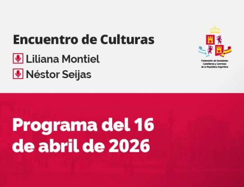 Encuentro de Culturas – Programa del 16-04-26