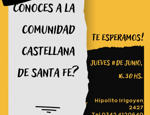 ¿CONOCES LA COMUNIDAD CASTELLANA DE SANTA FE? *SUSPENDIDO*