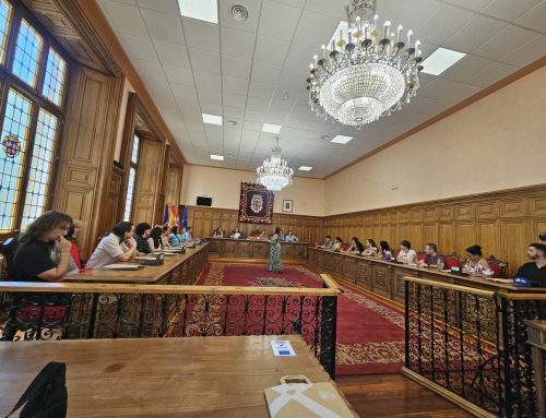 Programa Encuentro y Orígenes: Visita al Ayuntamiento de Palencia, Alcaldesa Doña Miriam Andrés