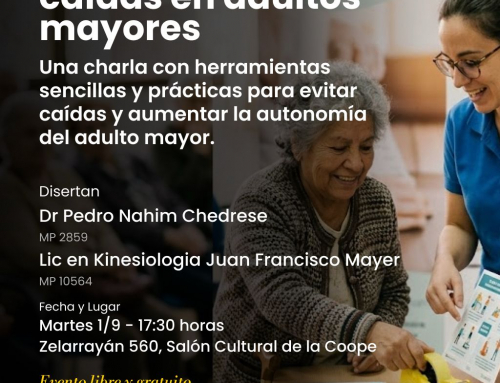 Taller «Prevención de caídas en adultos mayores»
